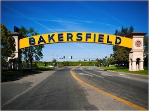 Bakersfield located in Kern County, California