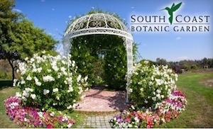 South Coast Botanic Garden in Palos Verdes Estates, California