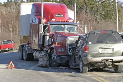 Truck accident