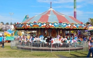 Carnival Midway attractions 
