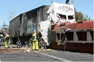 Truck accident