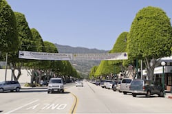 Glendora Avenue in Glendora, California