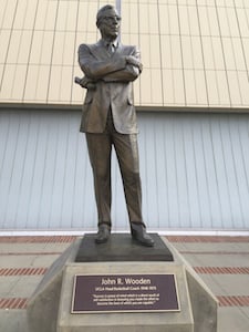 Statue of John R. Wooden