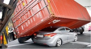 Truck Accident In Covina