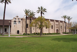 Mission San Gabriel Arcangel in San Gabriel, Los Angeles County, California