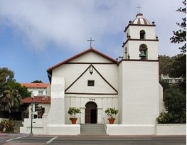 Mission San Buenaventura Church in Ventura County, California