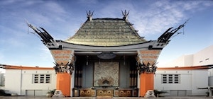 Older View of Grauman’s Chinese Theatre in West Hollywood, California
