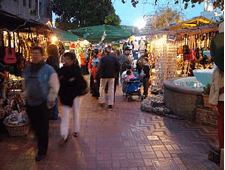 Olvera Street in Old Downtown L.A,. Calif.