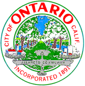 Official Seal of City of Ontario, CA