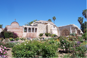 Mission San Juan Capistrano in Orange County, CA