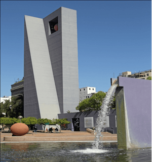 Pershing Square in Downtown LA, California