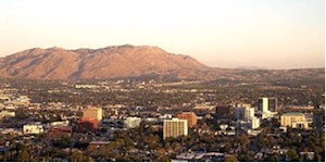 View of part of Riverside County, California