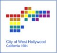 Official Colorful Seal of West Hollywood, Los Angeles County, CA