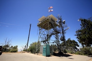 Strawberry Peak Lookout in Lake Arrowhead, California