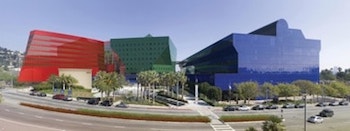 The Striking Pacific Design Centre in West Hollywood, California – Sometimes Called the Blue Whale