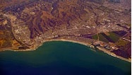 Ventura Coast, Ventura County Calif., Viewed from the Southwest