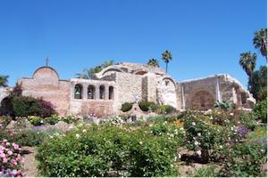Mission San Juan Capistrano in Orange County, CA