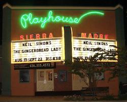 Sierra Madre Playhouse, Sierra Madre, Los Angeles, California